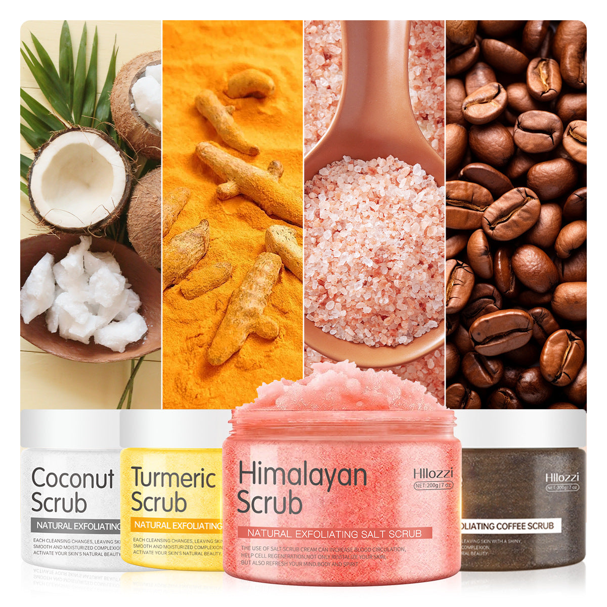 Body Scrub For Cleansing And Exfoliation Removes Dead Skin Cells And Dark Spots